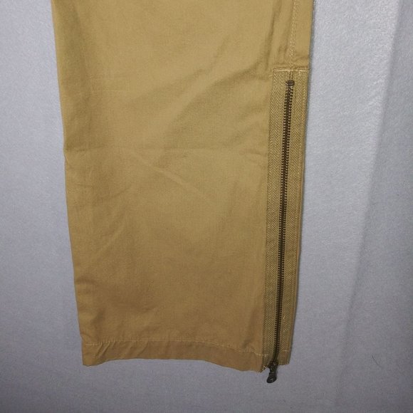 Gap Cotton Pants With Zippered Ankles Women's Size 6 - Picture 5 of 10